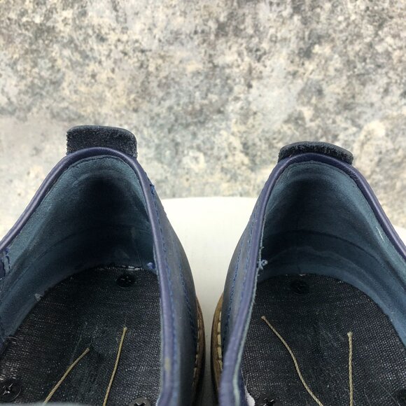 Cole Haan Men's Size 10M Tyler Grand.OS Blue Leather Plain Toe Derby Oxford Shoe - Picture 4 of 12